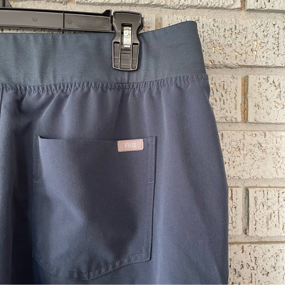 Figs High Waisted Zamora Jogger Scrub Pants Dark Harbour Size XL - Picture 7 of 8